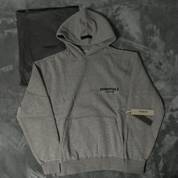 Fear of God Essentials Pullover Hoodie Grey