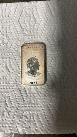 2021 Australia 1oz .9999 Silver Bar Coin