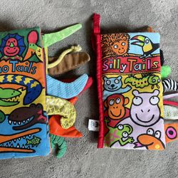 Jellycat Soft Cloth Baby Books $5 EACH