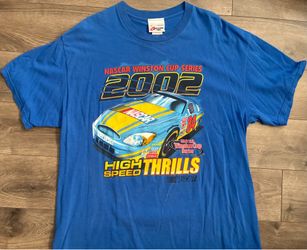 Vintage T-shirt 2002 NASCAR Winston Cup Series Graphic Men’s XL Y2K Racing Tee