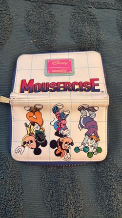 Loungefly Disney Mousercise Wallet