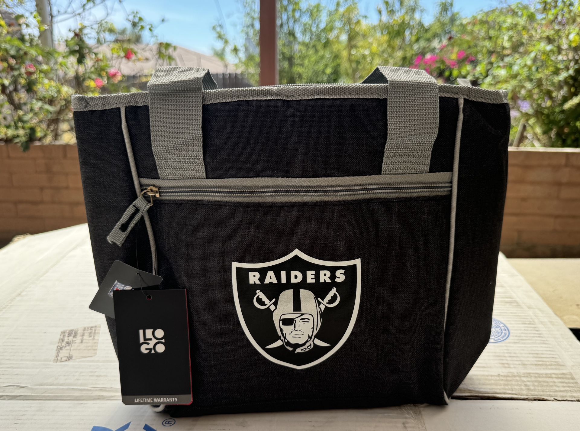 Raiders 16-Can Cooler Tote