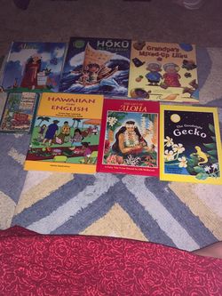 Lot of 7 Hawaiian Children's Books