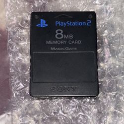 Original Sony PlayStation 2 (PS2) 8MB Memory Card 