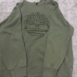 Vintage Timberland Hoodie Embroidered Logo 