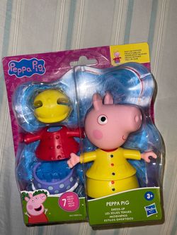 Peppa pig “6 inch figure with 6 fashion accessories ages 3+