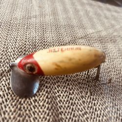 Vintage  Jitterbug Fishing Lure  Fred Arborist  Akron Ohio 