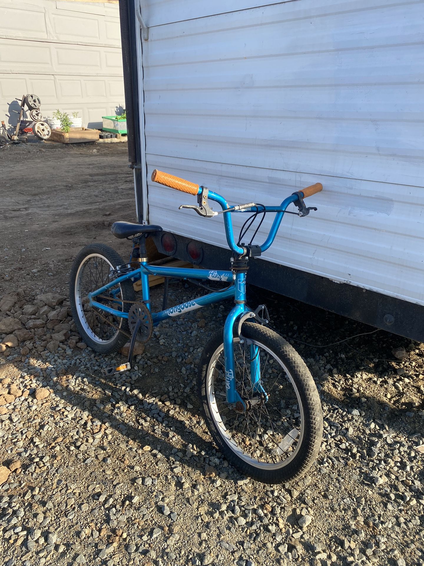 Baby funcionaban blue mongoose bmx