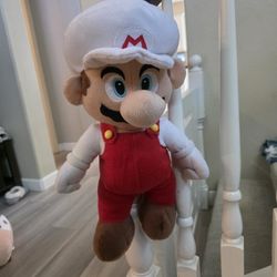 Super Mario Plush Backpack – Red/White – NEW