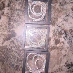 Moissanite Tennis Chains 