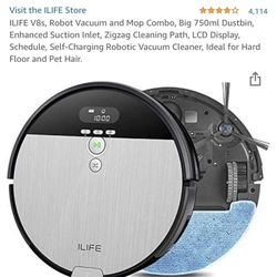 Robot And Vacuum Mop Combo