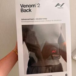 Hyperice - Heat & Massage Wrap - Venom 2 Back - Black