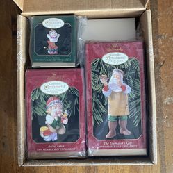 Brand NEW Hallmark Collector's Club 1999 Keepsake Membership Ornaments Club Kit