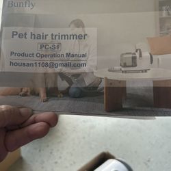 Bunfly  Dog Trimming Set - Like New-use It Twice