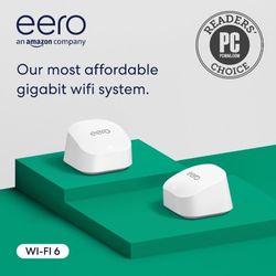 Eero 6+ Mesh wifi System (2-pack)