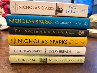 Nicholas Sparks book lot