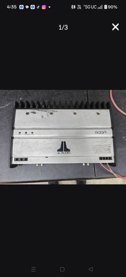 JL Audio 500/1 amplifier