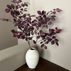 Purple Fake Potted Plant