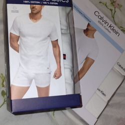 BRAND NEW Tommy Hilfiger & Calvin Klein 3 Pack Of T-Shirts 