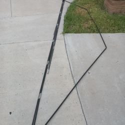 Set Up Poles For Military Little Tent