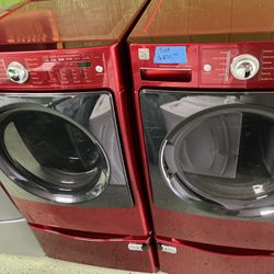 Set Lavadora Y Secadora Eléctrica 