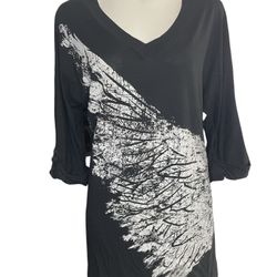 Miley Cyrus & Max Azria dress with wing size medium 