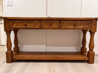 Pottery Barn console table