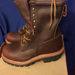 219 Red Wing Logger Mens Boots Size 11.5 EE 