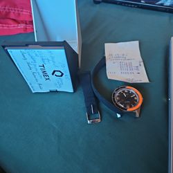 "holy grail" find for a vintage watch collector! Finding a 1960s New Old Stock (NOS) Elgin "Pumpkin" Diver—brand new, unworn, and with its original bo