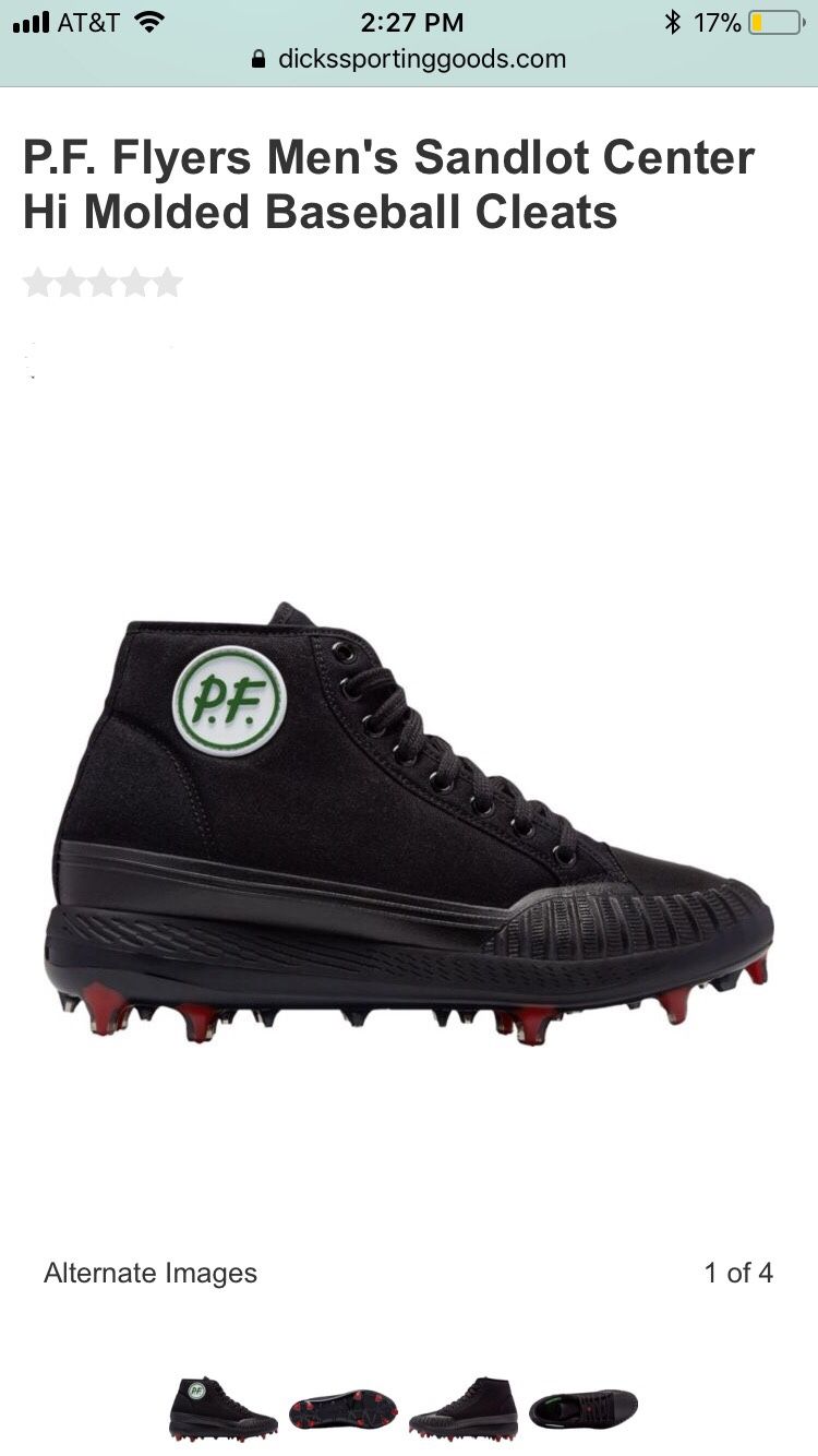 P.F Flyers Baseball Cleats