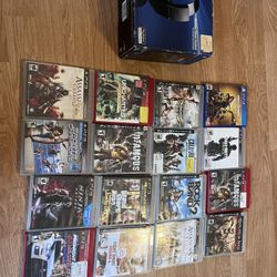 PS3 Wireless stereo headset, 15 PS3 Games
