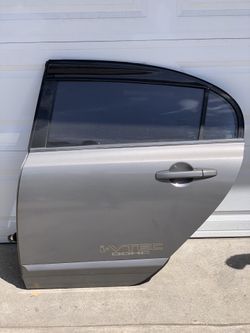 07-11 OEM Honda Civic Si Rear Driver Door