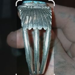 Handmade Navajo Silver Bracelet