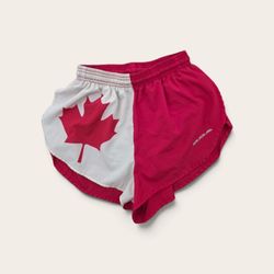 BOA Men's 1" Elite Split Short Canada Flag (Size S)