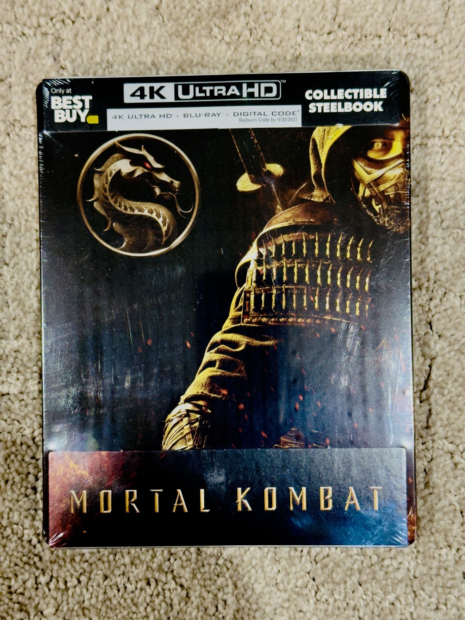 Mortal Kombat 4K Steelbook (New)