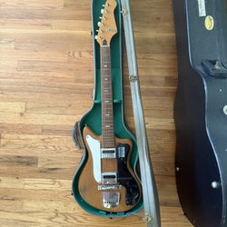 Guyatone LG-70, Rare Set Neck, 1955