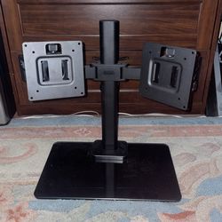 Dual monitor stand