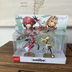 Pyra And Mythra Amiibo Super Smash Bros 