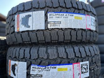FALKEN WILDPEAK A/T4W 285/70R17 TIRES FOR SALE!!!!