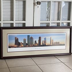 Beautiful picture of the City of Houston skyline 