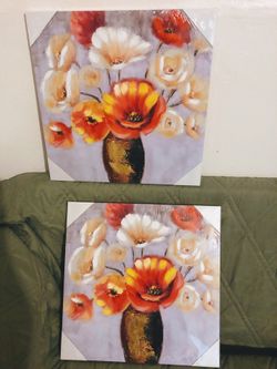 Cuadros de flores