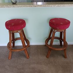 Wicker Bar Stools