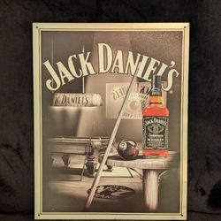 Jack Daniel's metal sign
