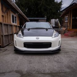 2013+ Nissan 370z Full Carbon Front Lip