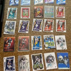 Selling Football Cards And Basketball Cards Have One Numbered Card