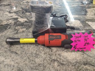 Snap-on 14.4 volt 1/4" drive cordless long neck ratchet