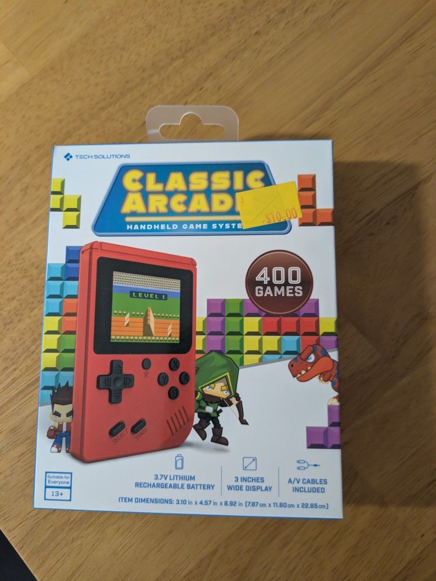 Classic Arcade Handheld New Retro
