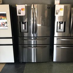Samsung Counter Depth 4 Door French Door Refrigerator With Water Dispenser And Ice Dispenser 💥💥  AND  Flexzone Drawer 😎 UY2WN