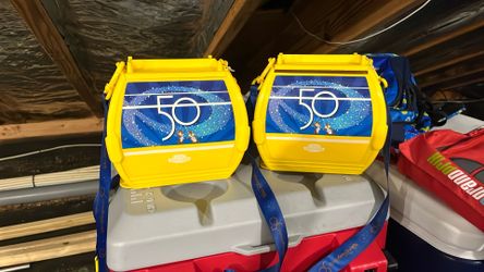 $25 each Discontinued Disney Skyliner popcorn buckets