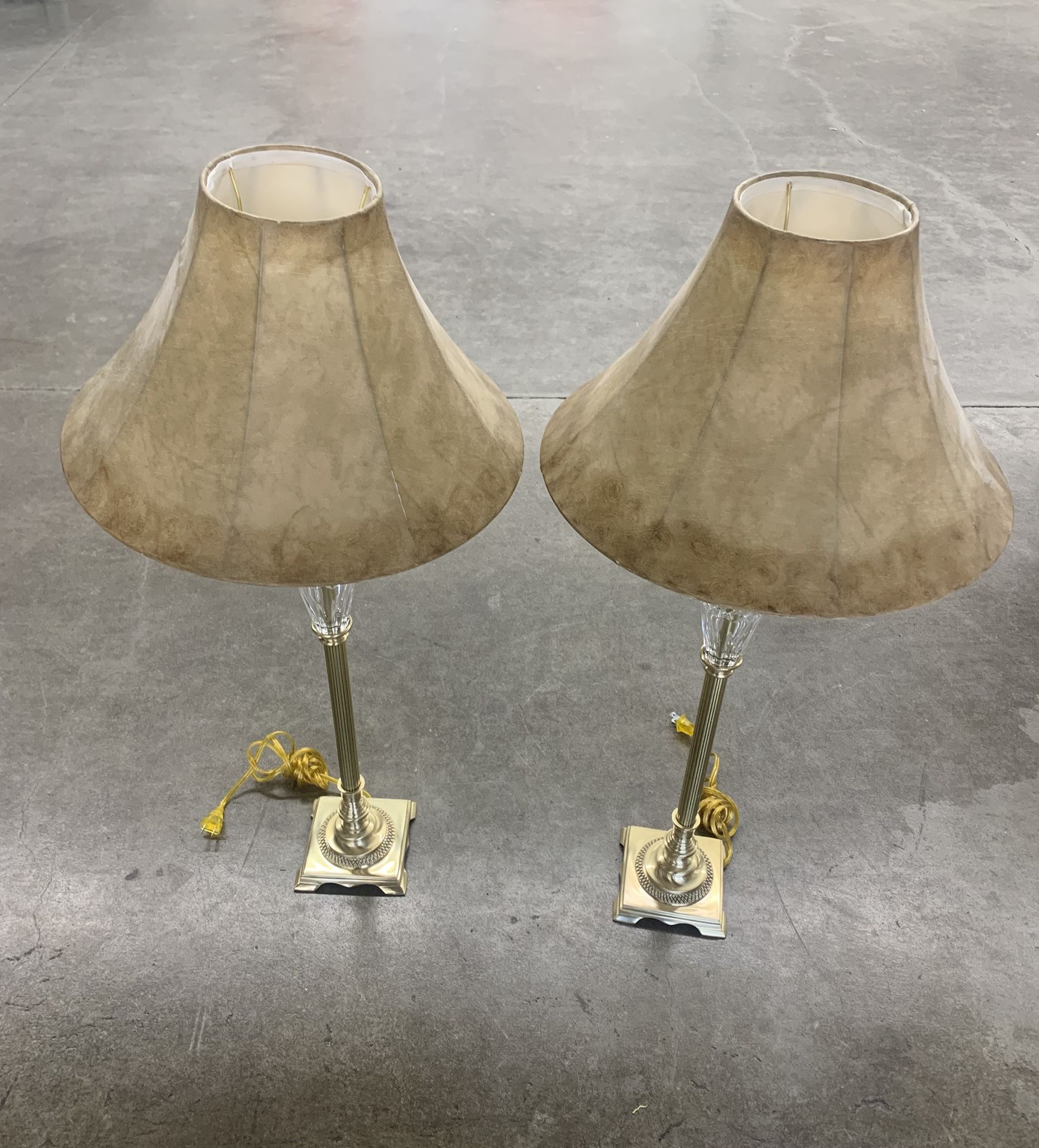 Vintage Set Of Bombay Table Lamps